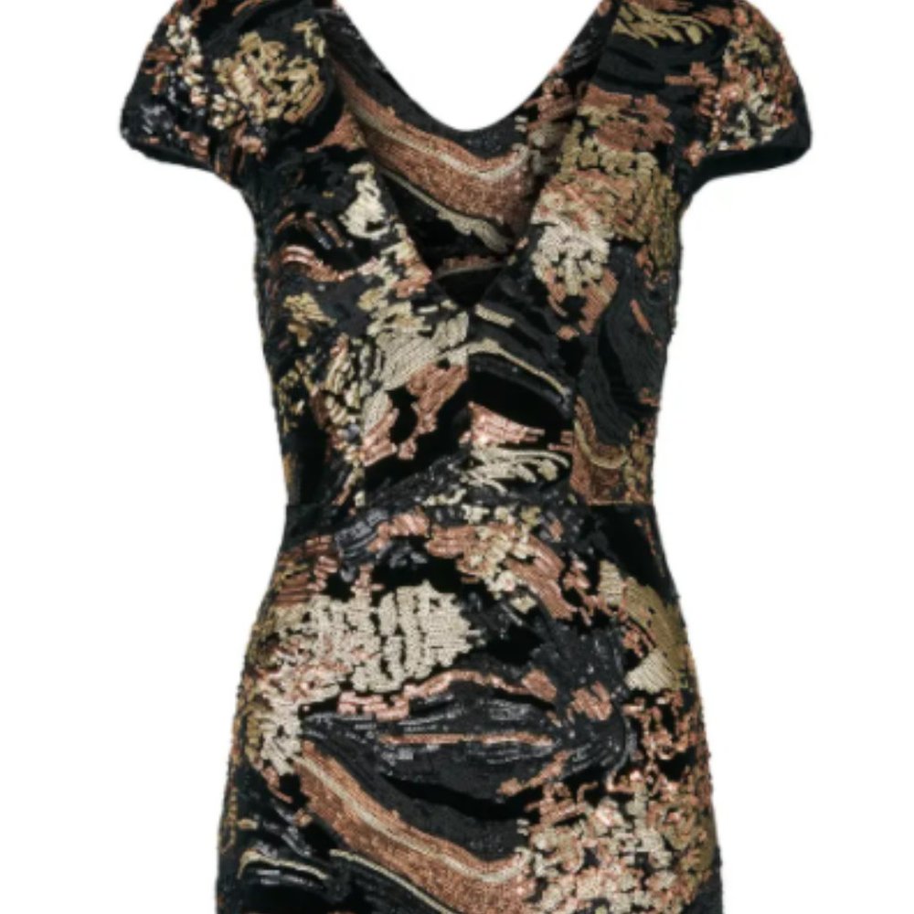 SEQUIN SHEATH DRESS - DRESS THE POPULATION